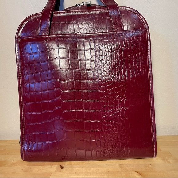 Siamod, Monterosso, November, Embossed Croco Leather Leather Ladies Vertical - Picture 3 of 13